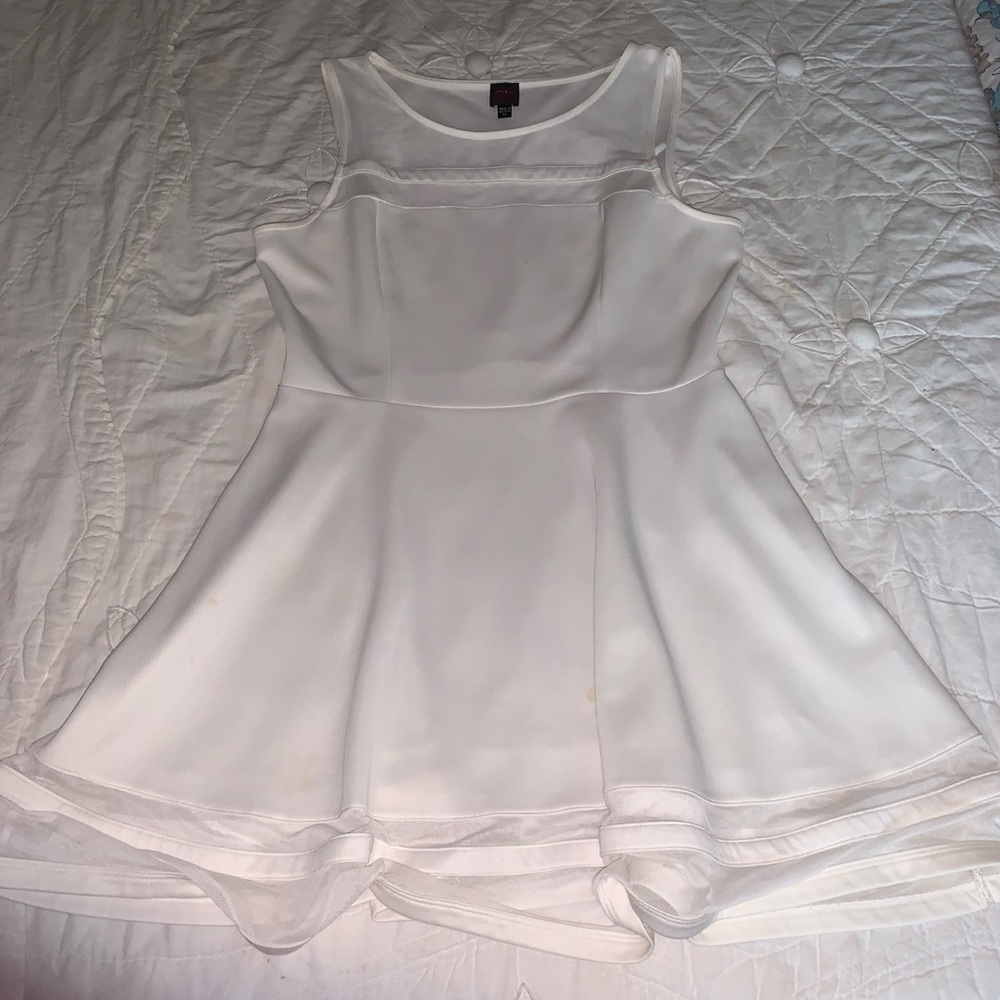 White Bebe dress